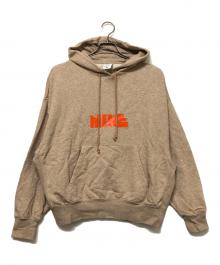 NIKE（ナイキ）の古着「プルオーバーパーカー」｜ベージュ
