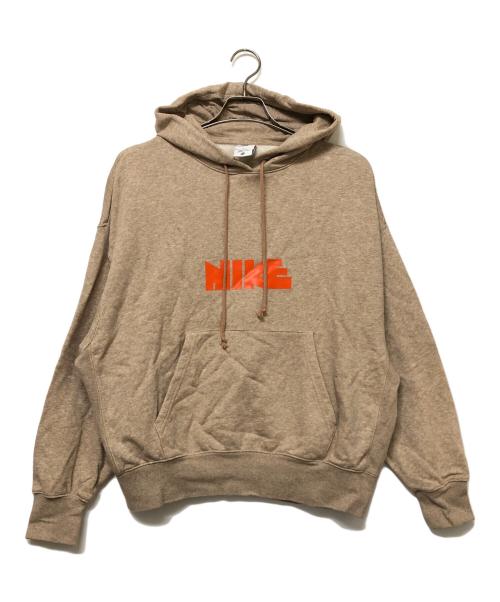 NIKE（ナイキ）NIKE (ナイキ) プルオーバーパーカー ベージュ サイズ:SIZE Mの古着・服飾アイテム