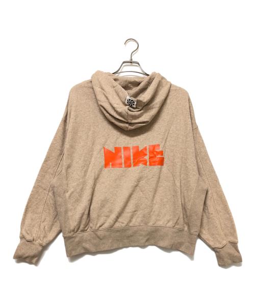 NIKE（ナイキ）NIKE (ナイキ) プルオーバーパーカー ベージュ サイズ:SIZE Mの古着・服飾アイテム