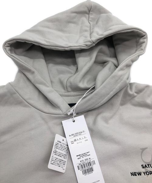 Saturdays NYC（サタデーズ ニューヨーク）Saturdays NYC (サタデーズ ニューヨーク) プルオーバーパーカー グレー サイズ:SIZE XS 未使用品の古着・服飾アイテム