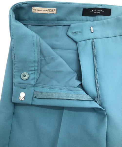 WEEKEND Max Mara（ウィークエンド マックスマーラ）WEEKEND Max Mara (ウィークエンド マックスマーラ) スラックス ライトブルー サイズ:SIZE 40の古着・服飾アイテム