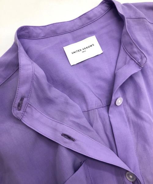 UNITED ARROWS TOKYO（ユナイテッドアローズトウキョウ）UNITED ARROWS TOKYO (ユナイテッドアローズトウキョウ) 長袖シャツ バイオレット サイズ:SIZE 36の古着・服飾アイテム