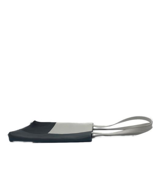 MOTHERHOUSE（マザーハウス）MOTHERHOUSE (マザーハウス) リンネブロックトートバッグ グリーン×ベージュの古着・服飾アイテム