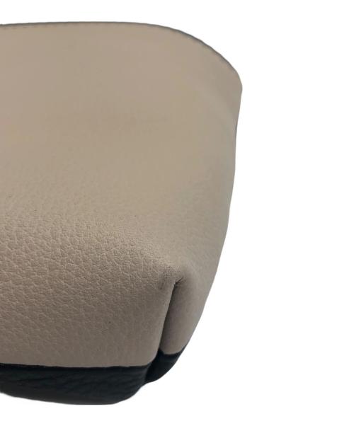 MOTHERHOUSE（マザーハウス）MOTHERHOUSE (マザーハウス) リンネブロックトートバッグ グリーン×ベージュの古着・服飾アイテム