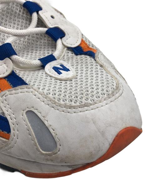 NEW BALANCE（ニューバランス）NEW BALANCE (ニューバランス) スニーカー ホワイト×ブルー サイズ:30の古着・服飾アイテム