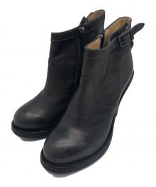 BIKKEMBERGS（ビッケンバーグ）の古着「ショートブーツ」｜ブラウン