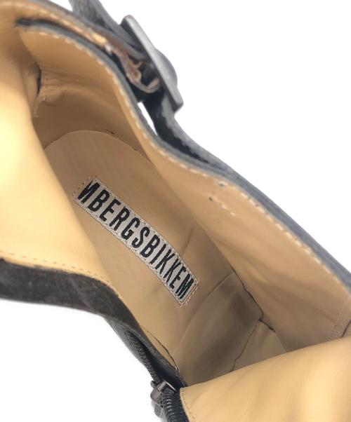 BIKKEMBERGS（ビッケンバーグ）BIKKEMBERGS (ビッケンバーグ) ショートブーツ ブラウン サイズ:39の古着・服飾アイテム