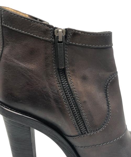 BIKKEMBERGS（ビッケンバーグ）BIKKEMBERGS (ビッケンバーグ) ショートブーツ ブラウン サイズ:39の古着・服飾アイテム