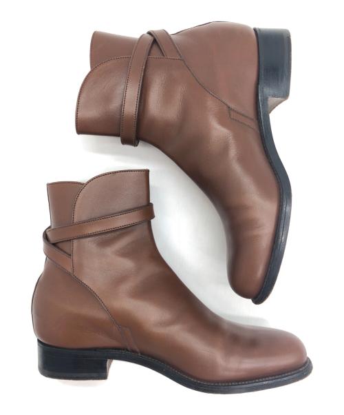 J.M.WESTON（ジェイエムウエストン）J.M.WESTON (ジェイエムウエストン) ジョッパーズブーツ ブラウン サイズ:SIZE 4の古着・服飾アイテム