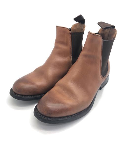 JOSEPH CHEANEY（ジョセフチーニー）Joseph Cheaney (ジョセフチーニー) サイドゴアブーツ ブラウン サイズ:SIZE 4.5の古着・服飾アイテム