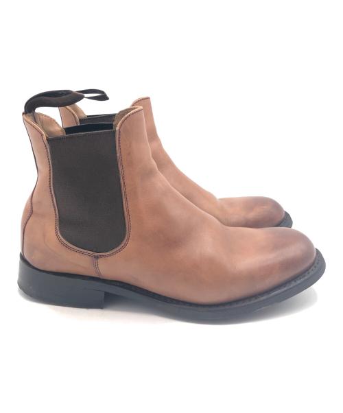 JOSEPH CHEANEY（ジョセフチーニー）Joseph Cheaney (ジョセフチーニー) サイドゴアブーツ ブラウン サイズ:SIZE 4.5の古着・服飾アイテム