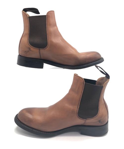 JOSEPH CHEANEY（ジョセフチーニー）Joseph Cheaney (ジョセフチーニー) サイドゴアブーツ ブラウン サイズ:SIZE 4.5の古着・服飾アイテム