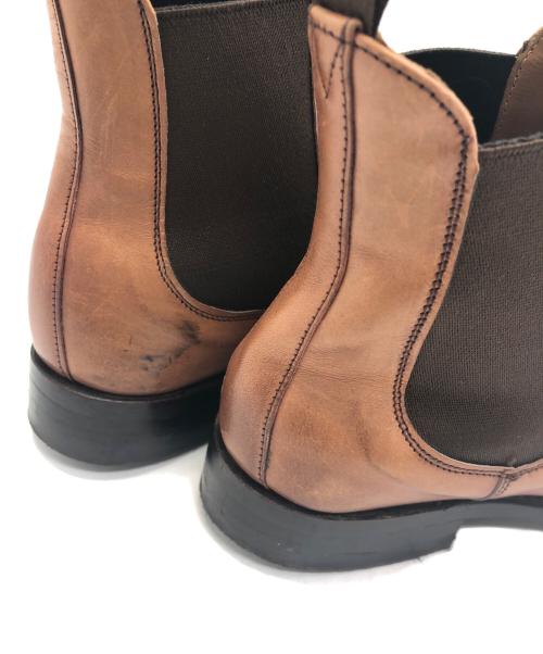 JOSEPH CHEANEY（ジョセフチーニー）Joseph Cheaney (ジョセフチーニー) サイドゴアブーツ ブラウン サイズ:SIZE 4.5の古着・服飾アイテム