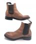 中古・古着 Joseph Cheaney (ジョセフチーニー) サイドゴアブーツ ブラウン サイズ:SIZE 4.5：15000円