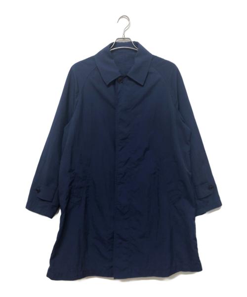 NOLLEY'S（ノーリーズ）NOLLEY'S (ノーリーズ) ステンカラーコート ネイビー サイズ:SIZE Mの古着・服飾アイテム