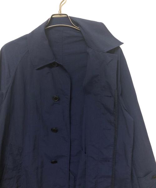 NOLLEY'S（ノーリーズ）NOLLEY'S (ノーリーズ) ステンカラーコート ネイビー サイズ:SIZE Mの古着・服飾アイテム