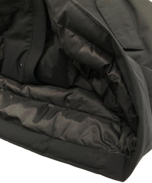 nano・universe（ナノ・ユニバース）nano・universe (ナノ・ユニバース) nishikawa down (ニシカワダウン) ロングフードダウンコート ブラック サイズ:SIZE Mの古着・服飾アイテム