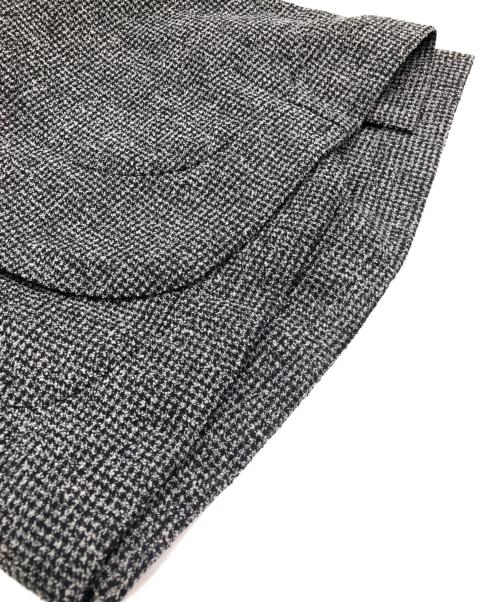 green label relaxing（グリーンレーベルリラクシング）green label relaxing (グリーンレーベルリラクシング) ブークレ千鳥2BRGジャケット ブラック×グレー サイズ:SIZE 46の古着・服飾アイテム