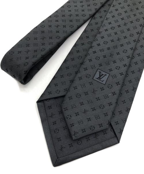 LOUIS VUITTON（ルイ ヴィトン）LOUIS VUITTON (ルイ ヴィトン) シルクネクタイ グレー サイズ:不明 未使用品の古着・服飾アイテム