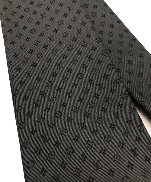 LOUIS VUITTON（ルイ ヴィトン）LOUIS VUITTON (ルイ ヴィトン) シルクネクタイ グレー サイズ:不明 未使用品の古着・服飾アイテム