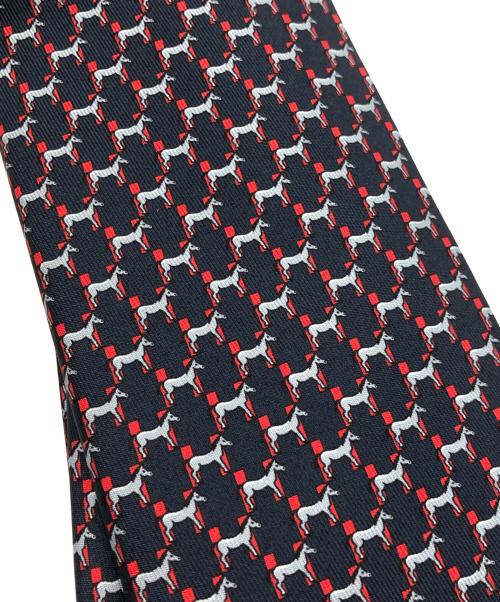 HERMES（エルメス）HERMES (エルメス) ウマ柄シルクネクタイ サイズ:不明 未使用品の古着・服飾アイテム