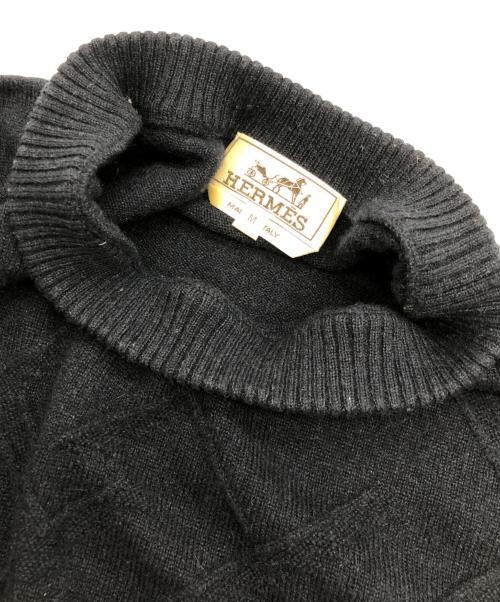 HERMES（エルメス）HERMES (エルメス) 厚手ニット ネイビー サイズ:SIZE Mの古着・服飾アイテム