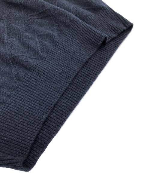 HERMES（エルメス）HERMES (エルメス) 厚手ニット ネイビー サイズ:SIZE Mの古着・服飾アイテム