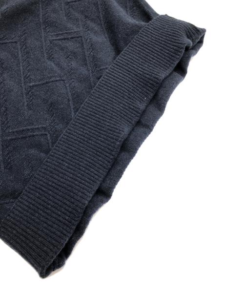 HERMES（エルメス）HERMES (エルメス) 厚手ニット ネイビー サイズ:SIZE Mの古着・服飾アイテム