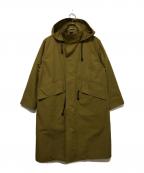 MHLエムエイチエル）の古着「コート」｜カーキ