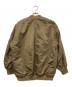 RLAM PLAGE (リアムプラージュ) MA-1ジャケット ベージュ サイズ:SIZE 38：6000円