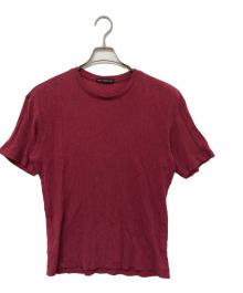 ISSEY MIYAKE MEN（イッセイミヤケメン）の古着「半袖カットソー」｜レッド