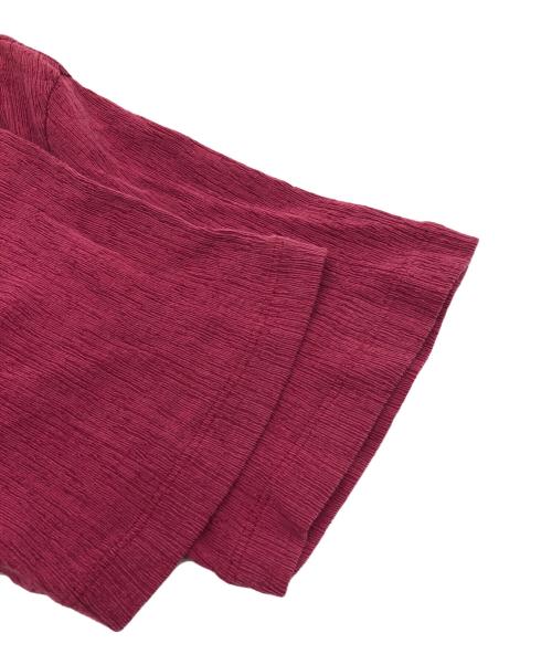 ISSEY MIYAKE MEN（イッセイミヤケメン）ISSEY MIYAKE MEN (イッセイミヤケメン) 半袖カットソー レッド サイズ:1の古着・服飾アイテム