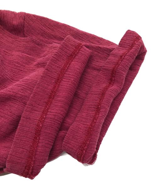 ISSEY MIYAKE MEN（イッセイミヤケメン）ISSEY MIYAKE MEN (イッセイミヤケメン) 半袖カットソー レッド サイズ:1の古着・服飾アイテム