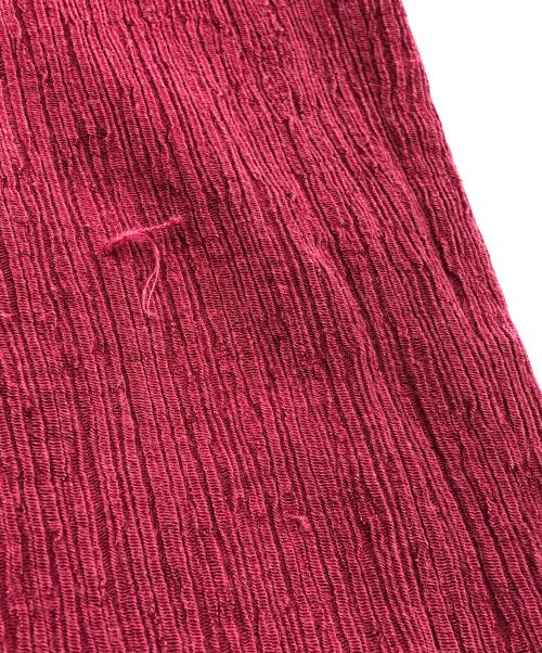 ISSEY MIYAKE MEN（イッセイミヤケメン）ISSEY MIYAKE MEN (イッセイミヤケメン) 半袖カットソー レッド サイズ:1の古着・服飾アイテム