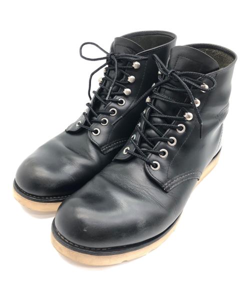 RED WING（レッドウィング）RED WING (レッドウィング) 6インチクラシックブーツ ブラック サイズ:SIZE 26cmの古着・服飾アイテム