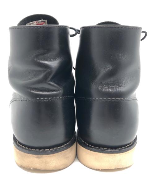 RED WING（レッドウィング）RED WING (レッドウィング) 6インチクラシックブーツ ブラック サイズ:SIZE 26cmの古着・服飾アイテム