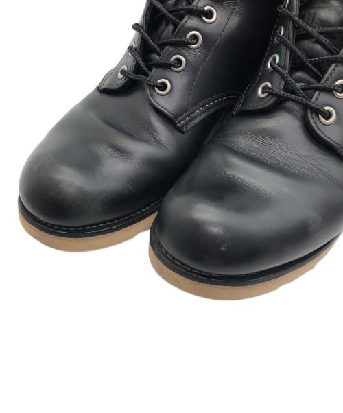 RED WING（レッドウィング）RED WING (レッドウィング) 6インチクラシックブーツ ブラック サイズ:SIZE 26cmの古着・服飾アイテム