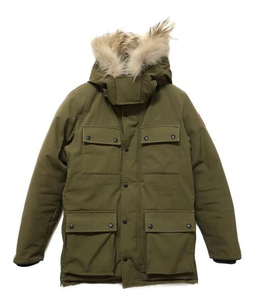 CANADA GOOSE（カナダグース）CANADA GOOSE (カナダグース) バンクロフトダウンジャケット カーキ サイズ:Sの古着・服飾アイテム