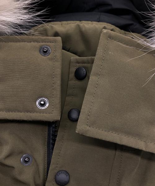CANADA GOOSE（カナダグース）CANADA GOOSE (カナダグース) バンクロフトダウンジャケット カーキ サイズ:Sの古着・服飾アイテム