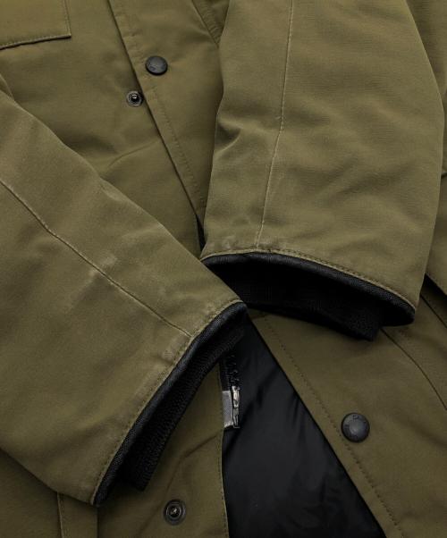 CANADA GOOSE（カナダグース）CANADA GOOSE (カナダグース) バンクロフトダウンジャケット カーキ サイズ:Sの古着・服飾アイテム