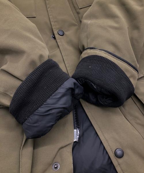CANADA GOOSE（カナダグース）CANADA GOOSE (カナダグース) バンクロフトダウンジャケット カーキ サイズ:Sの古着・服飾アイテム