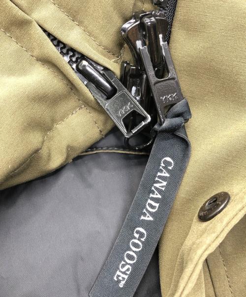 CANADA GOOSE（カナダグース）CANADA GOOSE (カナダグース) バンクロフトダウンジャケット カーキ サイズ:Sの古着・服飾アイテム