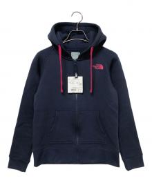 THE NORTH FACE（ザ ノース フェイス）の古着「ジップパーカー」｜ネイビー×パープル