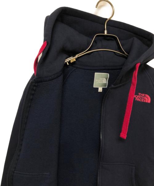 THE NORTH FACE（ザ ノース フェイス）THE NORTH FACE (ザ ノース フェイス) ジップパーカー ネイビー×パープル サイズ:SIZE Mの古着・服飾アイテム