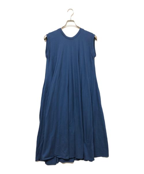 ATON（エイトン）ATON (エイトン) ノースリーブワンピース ネイビー サイズ:SIZE 1の古着・服飾アイテム