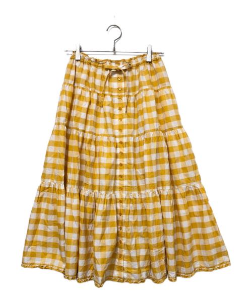 PINK HOUSE（ピンクハウス）PINK HOUSE (ピンクハウス) スカート イエロー サイズ:不明の古着・服飾アイテム