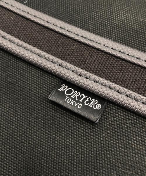 PORTER（ポーター）PORTER (ポーター) ボーイフレンド　トートバッグ ブラック×グレーの古着・服飾アイテム