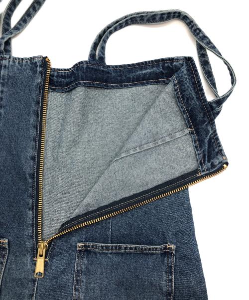 JENNE（ジェンヌ）JENNE (ジェンヌ) リラックスデニムサロペット ブルー サイズ:SIZE M 未使用品の古着・服飾アイテム