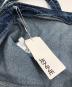 中古・古着 JENNE (ジェンヌ) リラックスデニムサロペット ブルー サイズ:SIZE M 未使用品：6000円