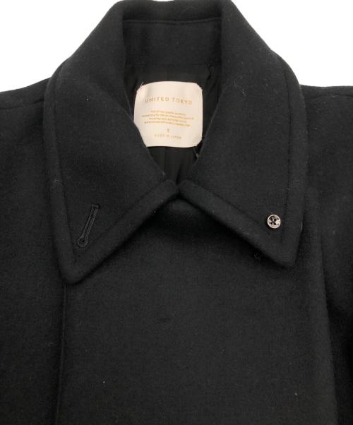 UNITED TOKYO（ユナイテッドトーキョー）UNITED TOKYO (ユナイテッドトーキョー) ウールコート ブラック サイズ:2の古着・服飾アイテム